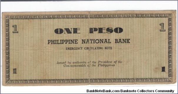 Banknote from Philippines year 1941