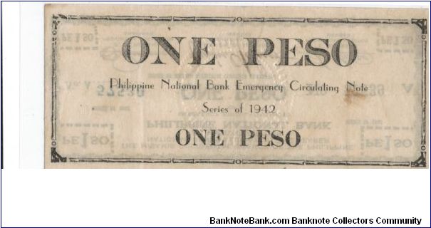 Banknote from Philippines year 1942