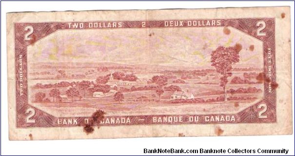 Banknote from Canada year 1954