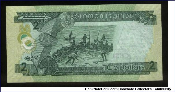 Banknote from Solomon Islands year 2006