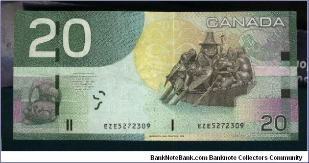 Banknote from Canada year 2004