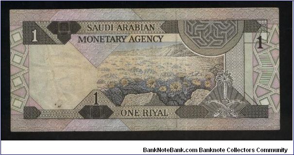 Banknote from Saudi Arabia year 1984