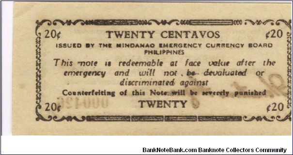 Banknote from Philippines year 1945