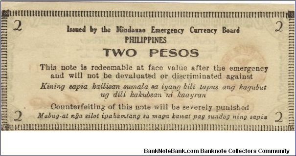 Banknote from Philippines year 1945