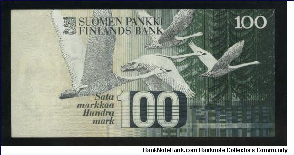 Banknote from Finland year 1991