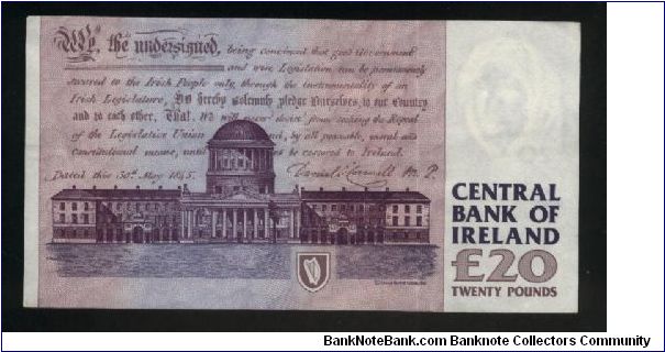 Banknote from Ireland year 1995