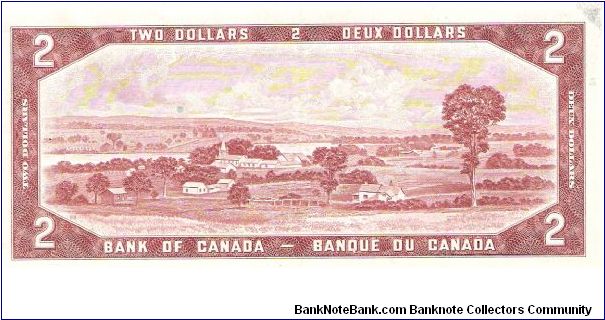 Banknote from Canada year 1954