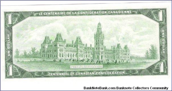 Banknote from Canada year 1967