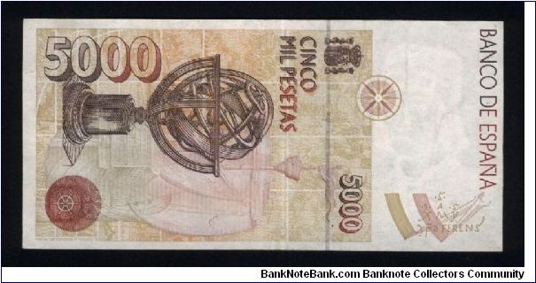 Banknote from Spain year 1996