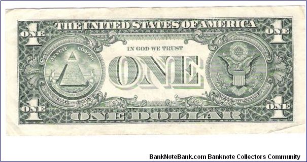Banknote from USA year 1999