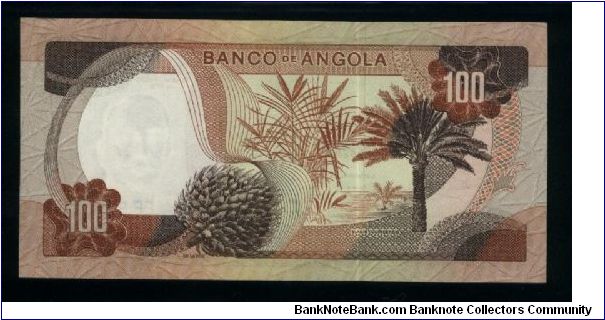 Banknote from Angola year 1972