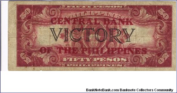 Banknote from Philippines year 1949