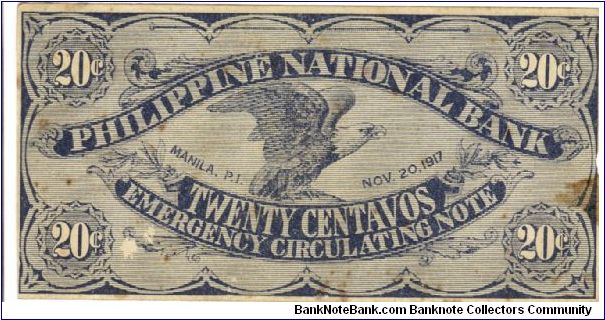 Banknote from Philippines year 1917