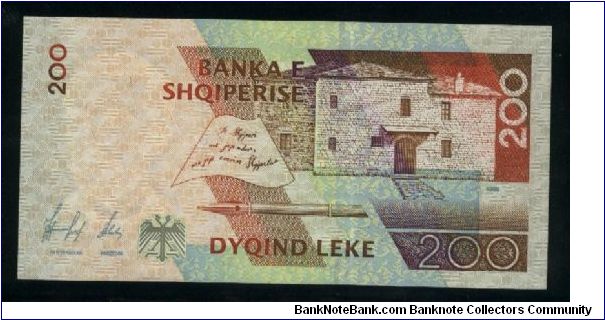 Banknote from Albania year 1996