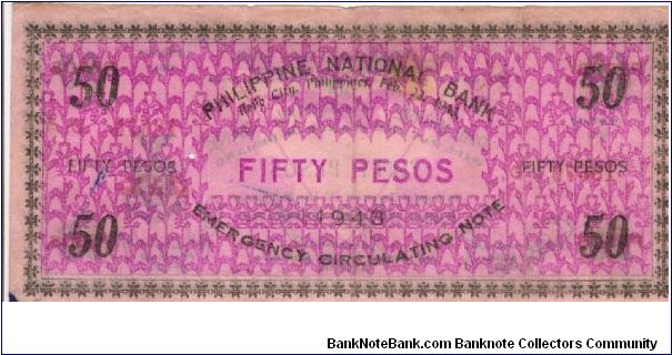 Banknote from Philippines year 1944