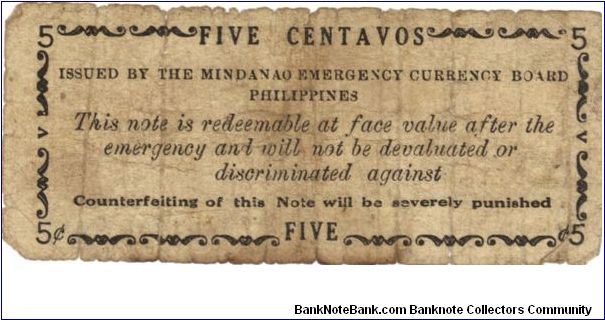 Banknote from Philippines year 1943