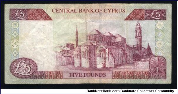 Banknote from Cyprus year 2003