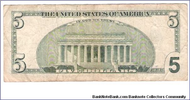 Banknote from USA year 2001