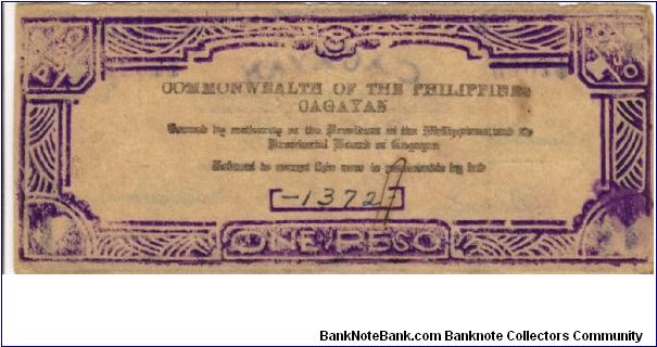 Banknote from Philippines year 1942