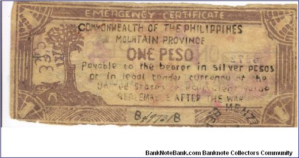 Banknote from Philippines year 1942