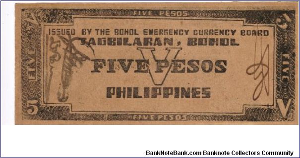 Banknote from Philippines year 1942