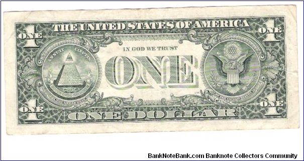 Banknote from USA year 1995