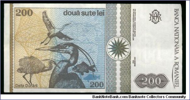 Banknote from Romania year 1992