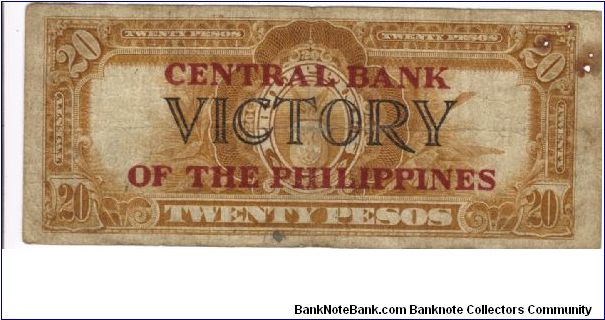 Banknote from Philippines year 1949