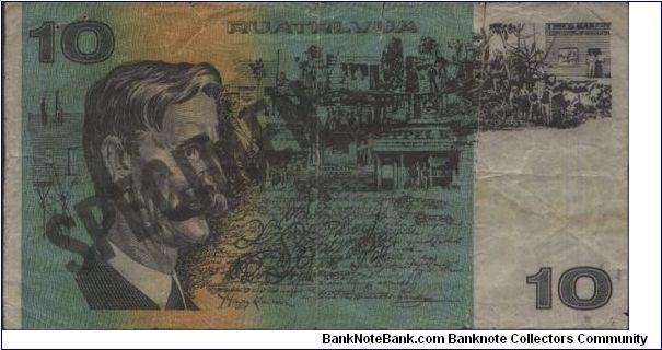 Banknote from Australia year 1991