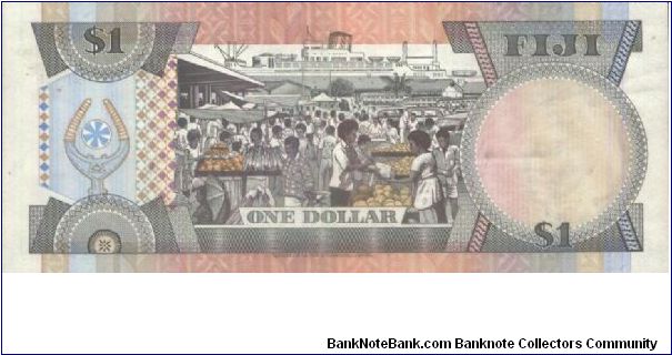 Banknote from Fiji year 1987