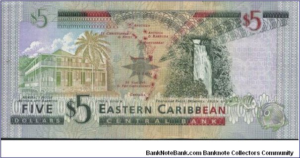 Banknote from Grenada year 1994