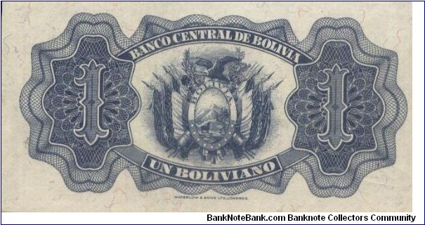 Banknote from Bolivia year 1928