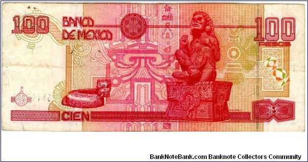 Banknote from Mexico year 2002