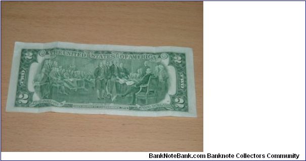 Banknote from USA year 1976