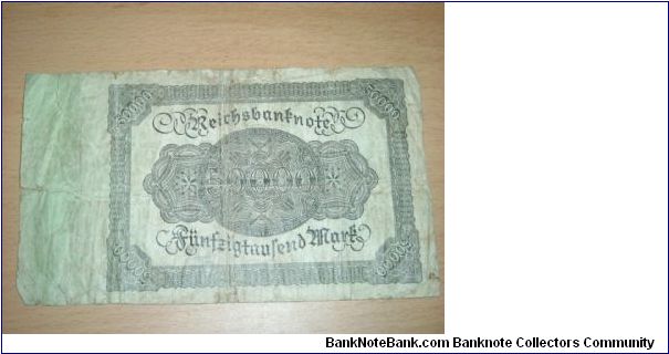 Banknote from Germany year 1922