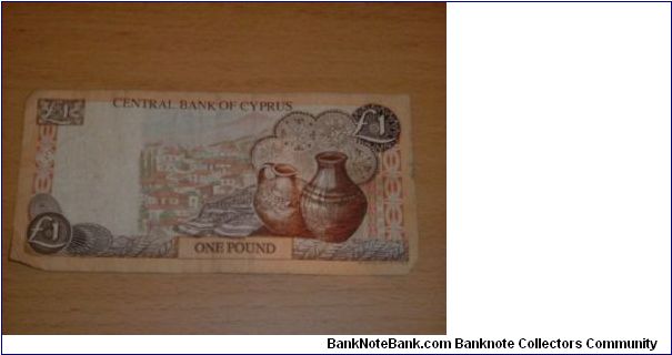 Banknote from Cyprus year 1997