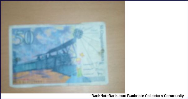 Banknote from France year 1997
