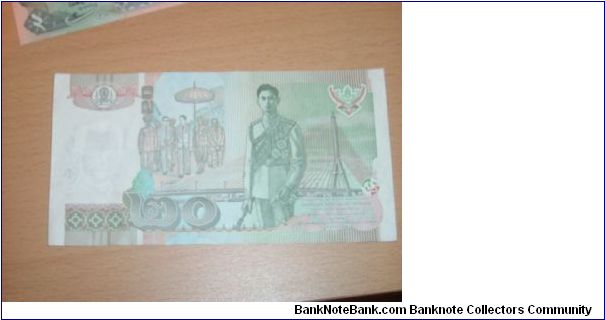 Banknote from Thailand year 2003