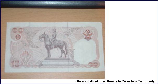 Banknote from Thailand year 1981