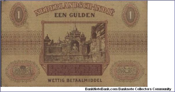 Banknote from Indonesia year 1940