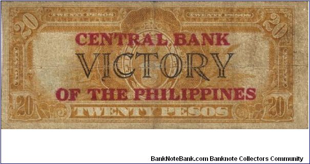 Banknote from Philippines year 1949