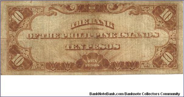 Banknote from Philippines year 1933