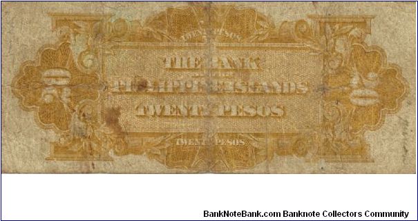 Banknote from Philippines year 1928
