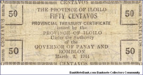 Banknote from Philippines year 1944