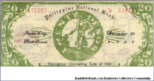 Banknote from Philippines year 1942