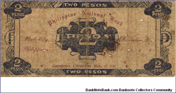 Banknote from Philippines year 1943