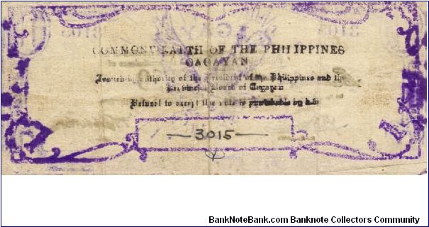 Banknote from Philippines year 1942