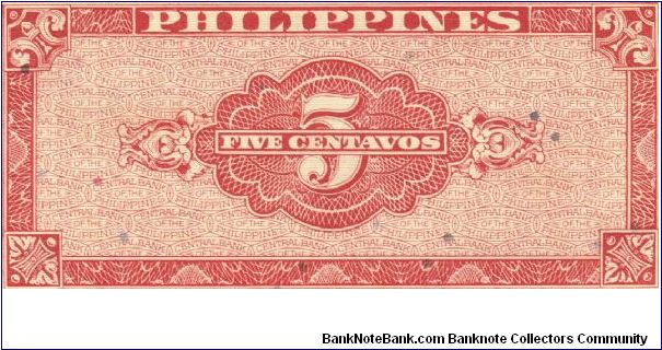 Banknote from Philippines year 1949