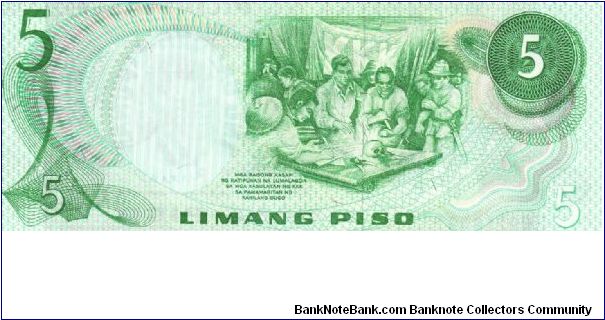 Banknote from Philippines year 1949