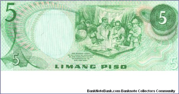 Banknote from Philippines year 1949